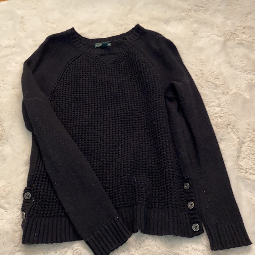 LRL black sweater